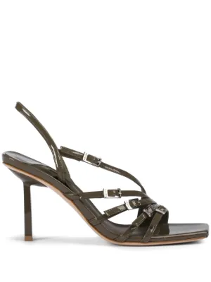 サンダル・ミュール LE SILLA Black Leather Scarlet Kabir Sandals LE SILLA | Shoes | Le Silla Women Black Leather Scarlet