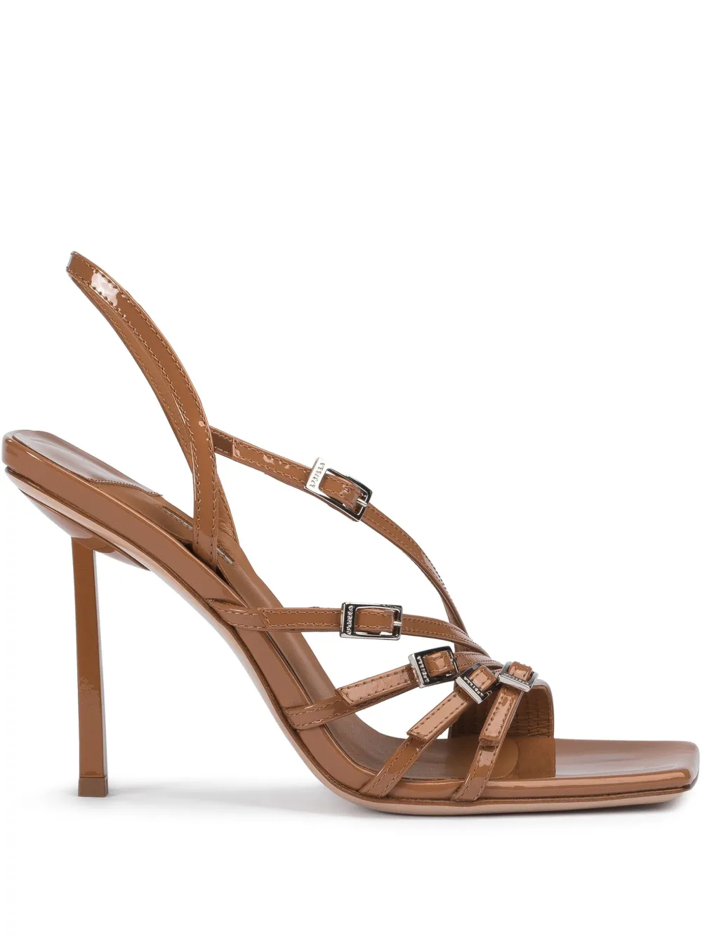 Le Silla 95mm Scarlet sandals Brown