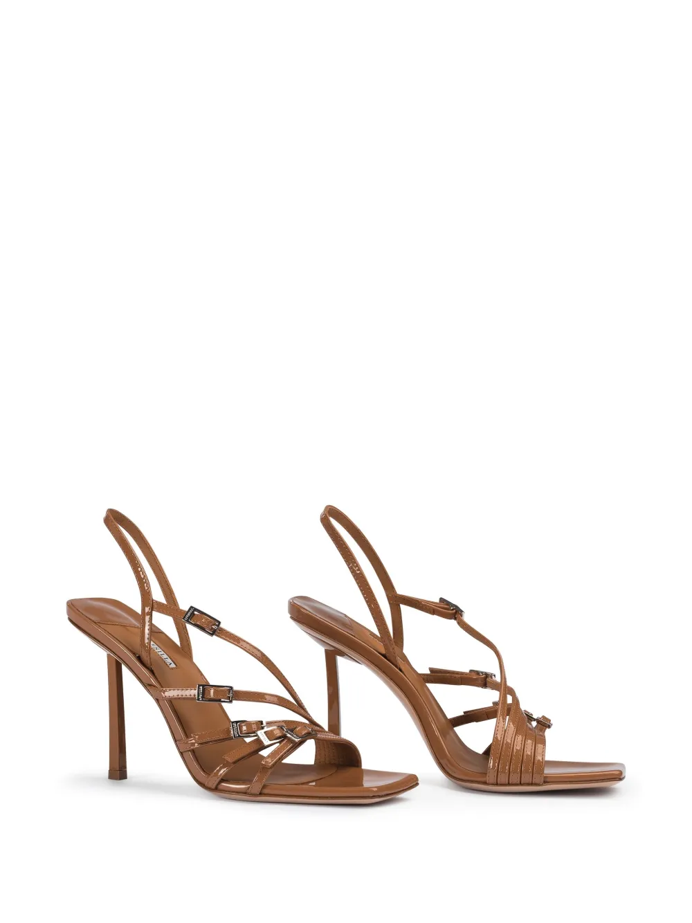 Le Silla 95mm Scarlet sandals - Bruin