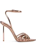 Le Silla 120mm Bella sandals - Gold