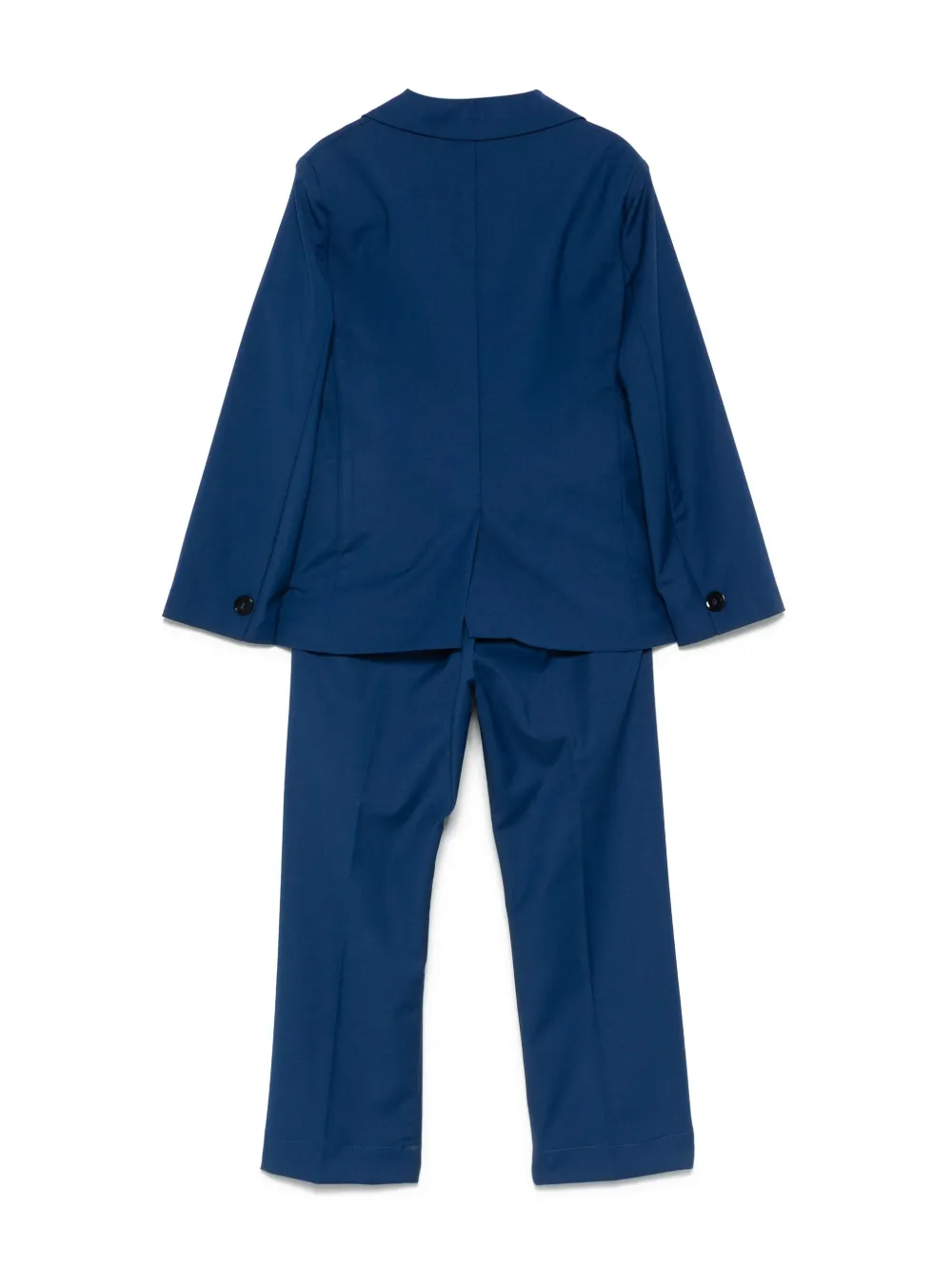 Paolo Pecora Kids single-breasted suit - Blauw