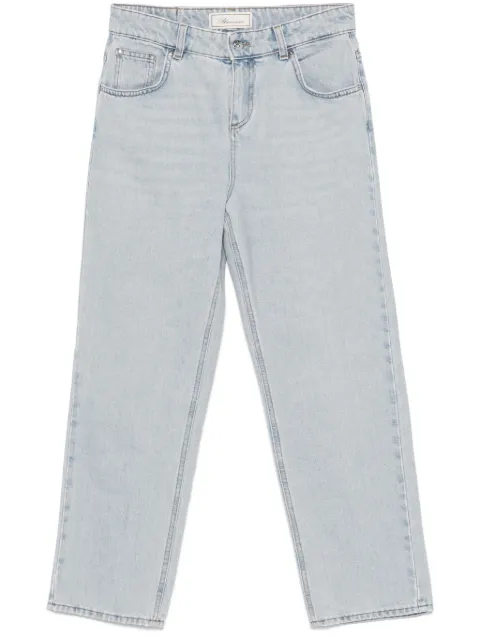 Blumarine logo-embroidered jeans