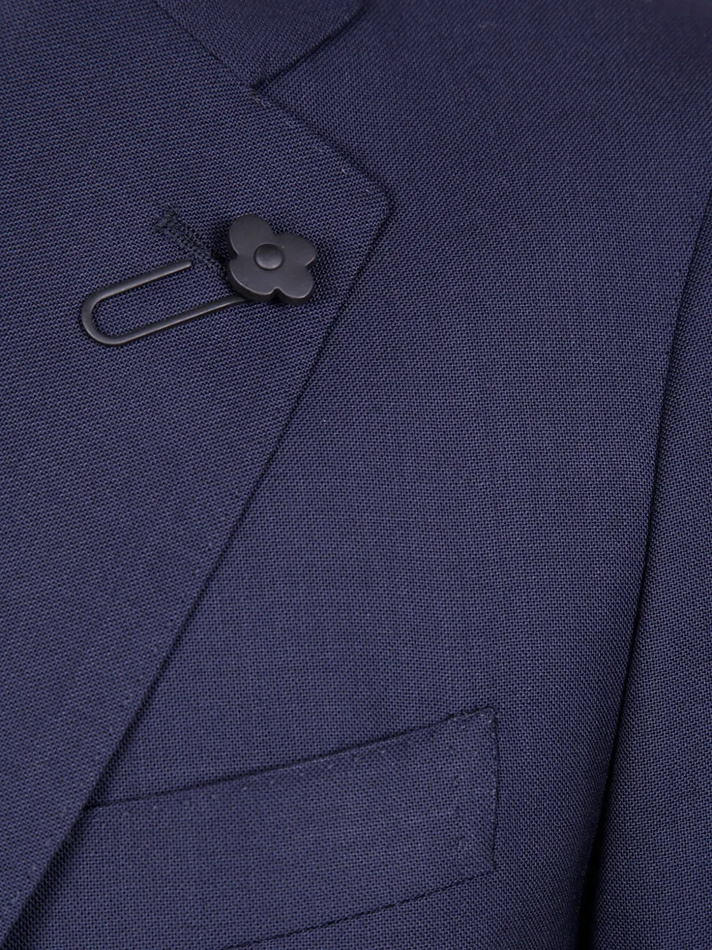 Lardini Blazer met enkele rij knopen Blauw