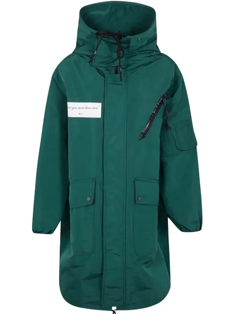 Nº21 hooded coat