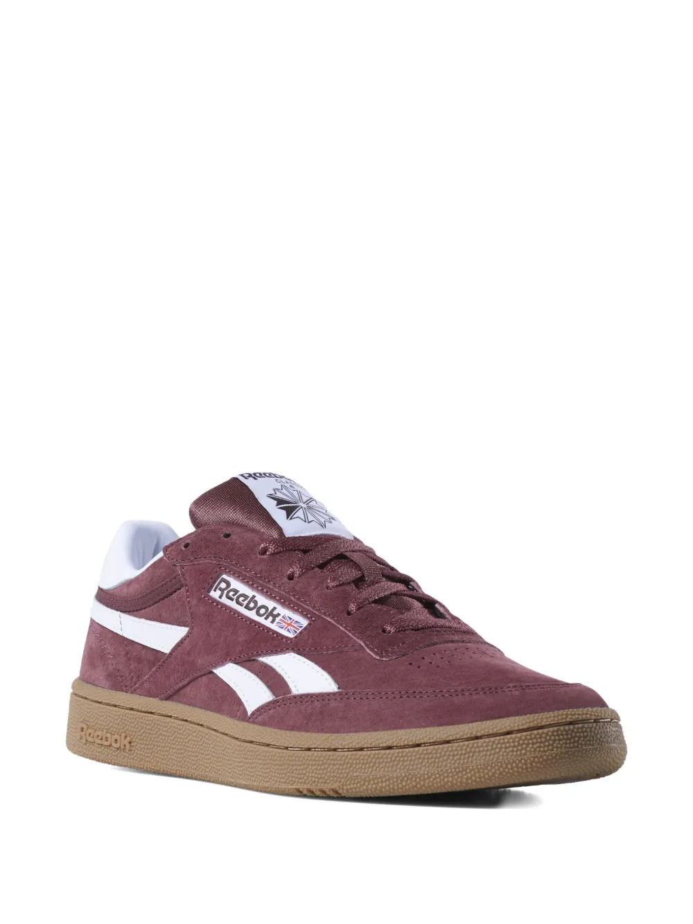 Reebok Revenge Plus Mu "Burgundy/White" sneakers | Low-Tops | Image 2