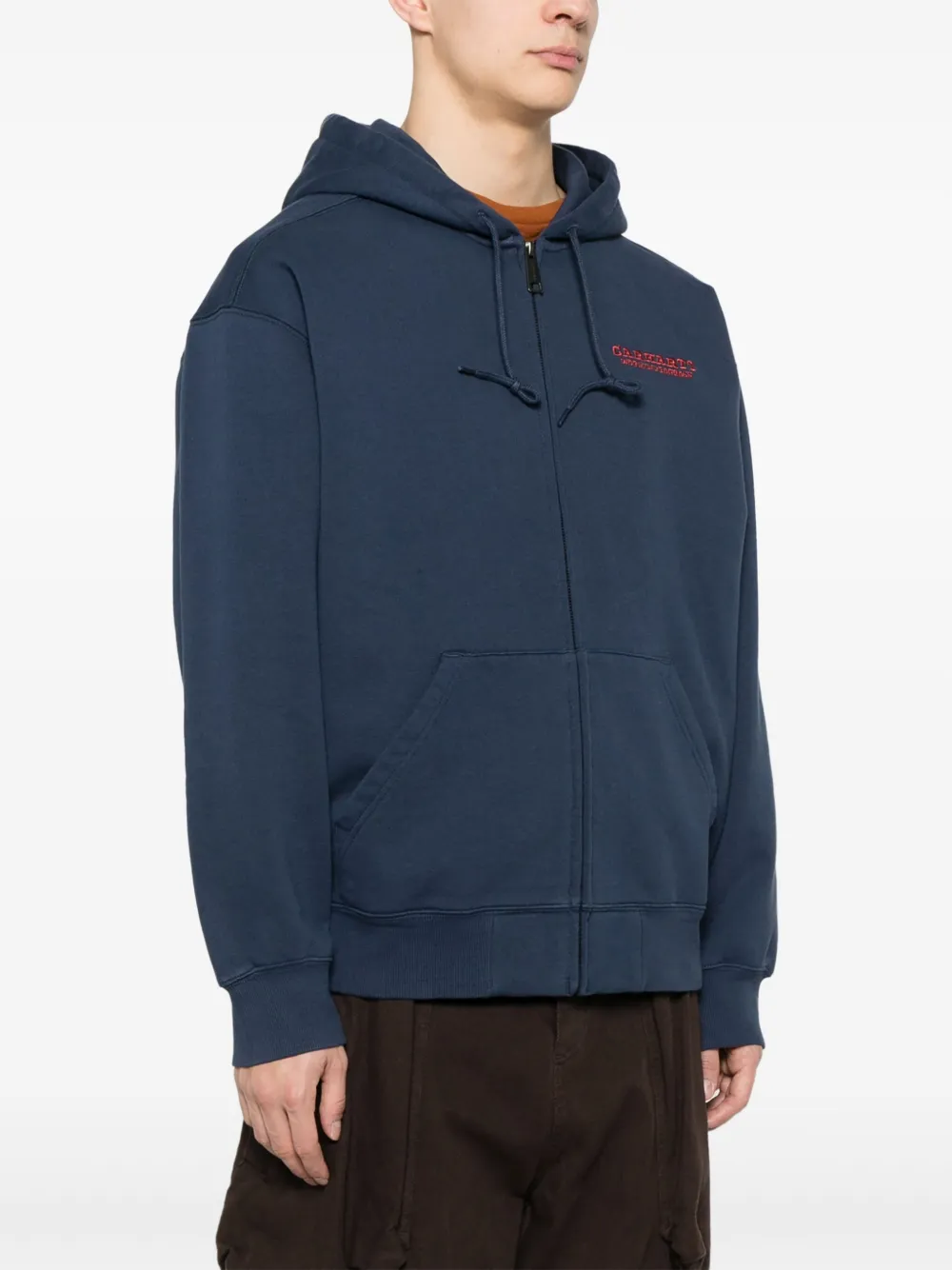 Carhartt WIP Runaway hoodie Blauw