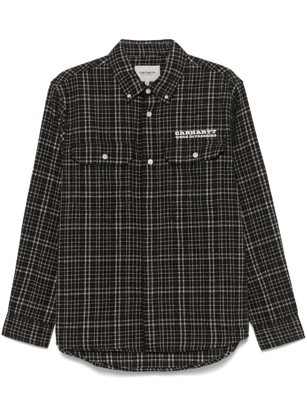 Carhartt WIP chemise Runaway Millet - Noir