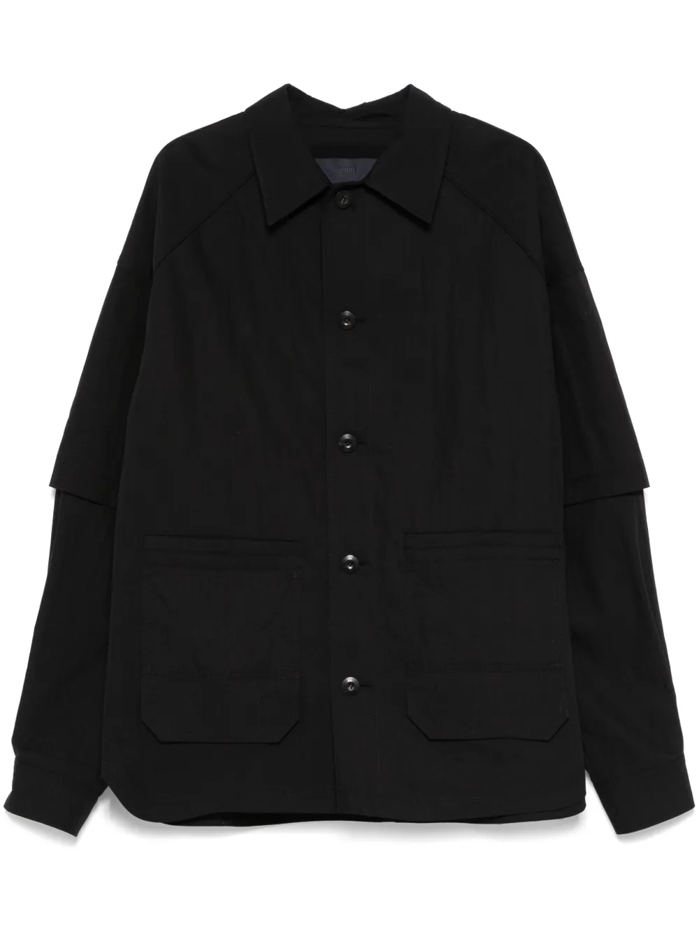 layered overshirt