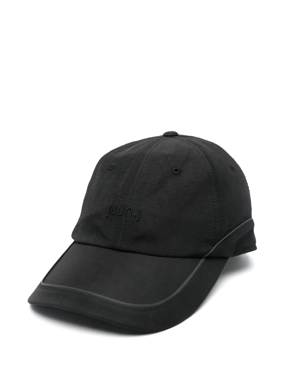 Juun.J embroidered-logo bas | Black | Image 1