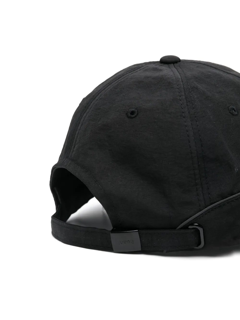 Juun.J Tas met geborduurd logo - Zwart