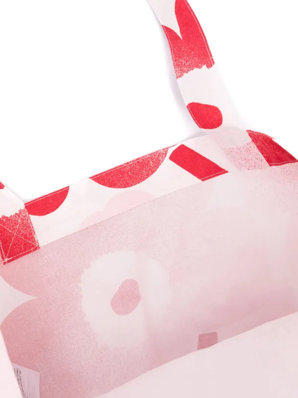 25SS■marimekko■Unikko Haivahdys トートバッグ レッド 楽天市場】マリメッコ エコバッグ 44×43cm ウニッコ ハイ