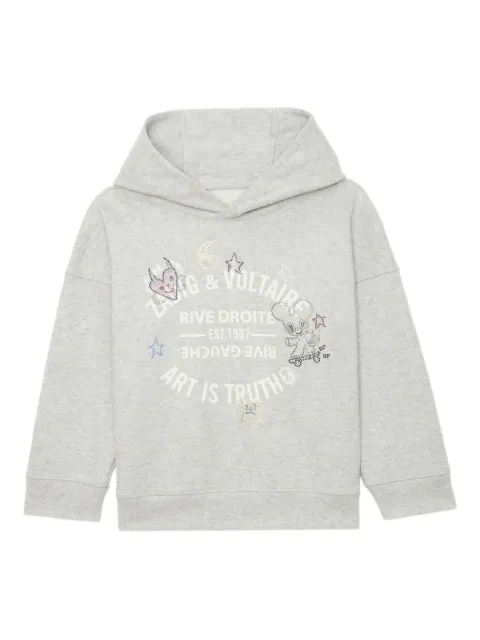 Zadig&Voltaire Moletom capuz Lis com estampa gráfica