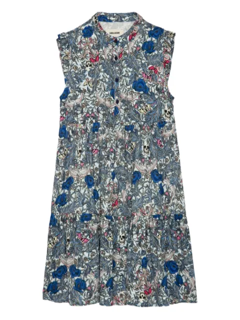 Zadig&Voltaire Karolina floral-print tiered dress