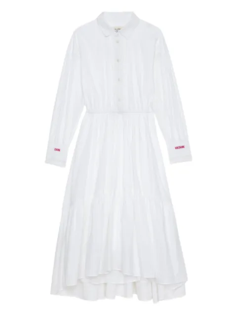 Zadig&Voltaire Rajae tiered midi dress