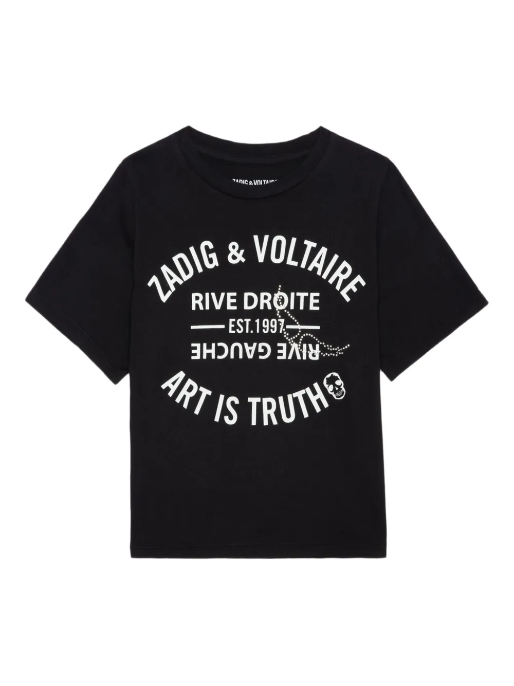 Zadig&Voltaire playera con estampado gráfico | negro | Image 1