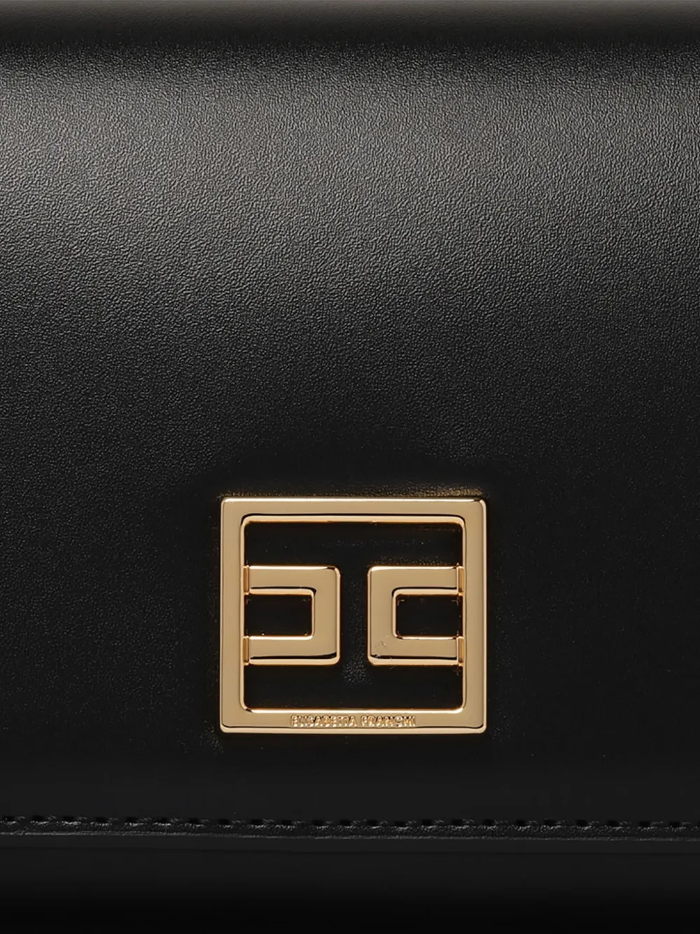 ELISABETTA FRANCHI LOGO-PLAQUE WALLET