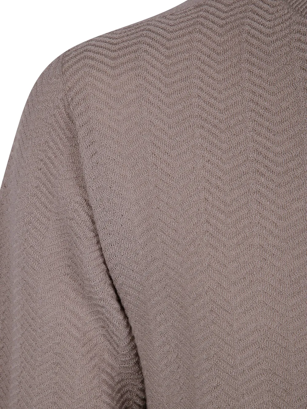 Giorgio Armani T-shirt met textuur Beige