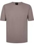 Giorgio Armani textured t-shirt - Neutrals