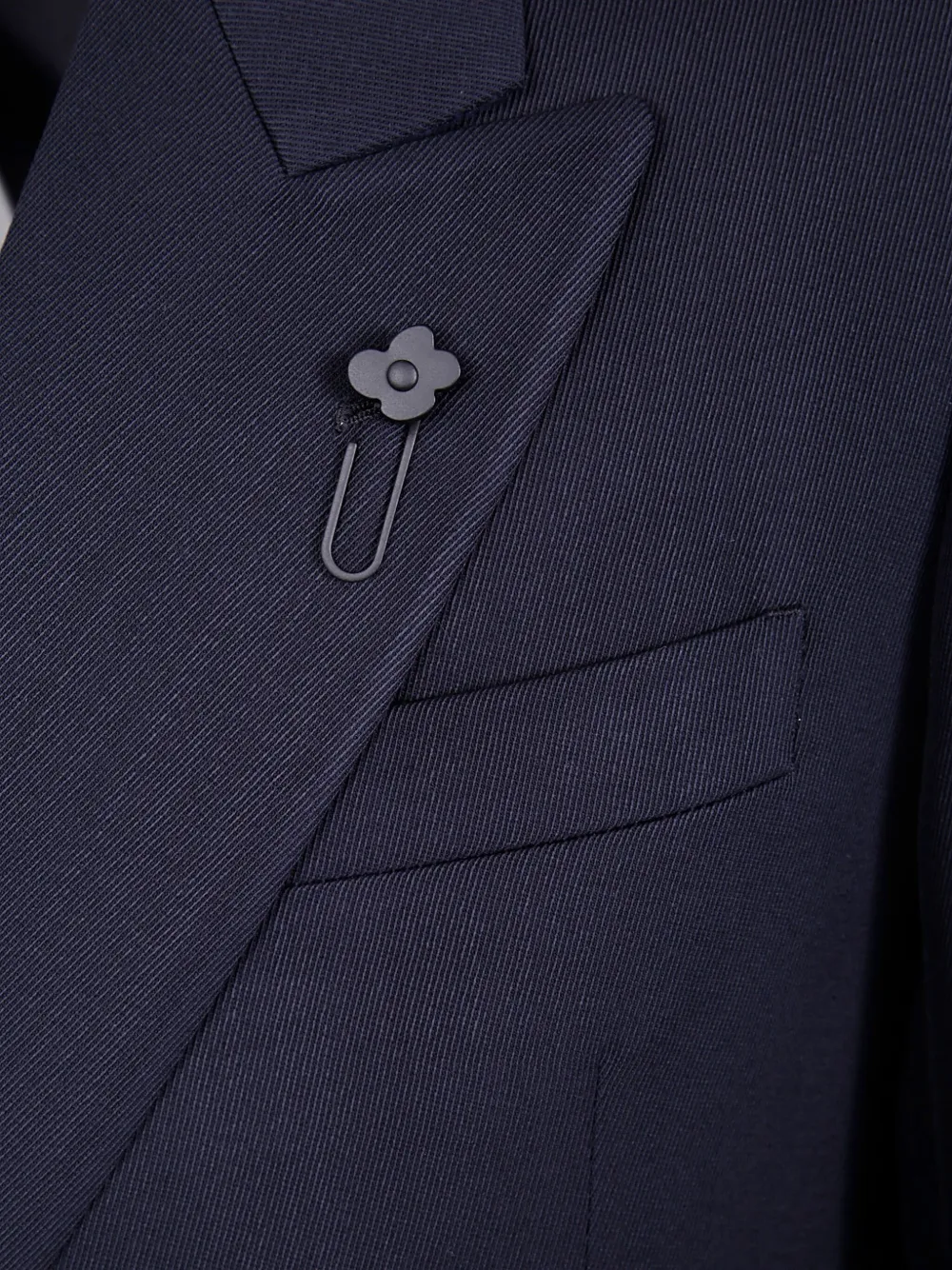 Lardini Blazer met dubbele rij knopen Blauw