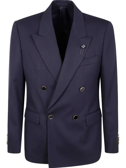 Blazer à boutonnière croisée - Lardini - Modalova