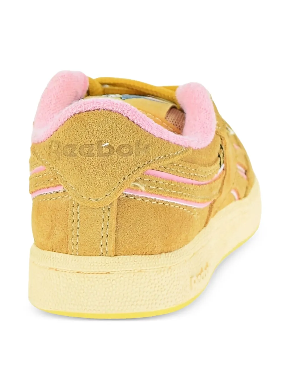 Reebok Kids X Tom & Jerry Club lace-up sneakers Yellow