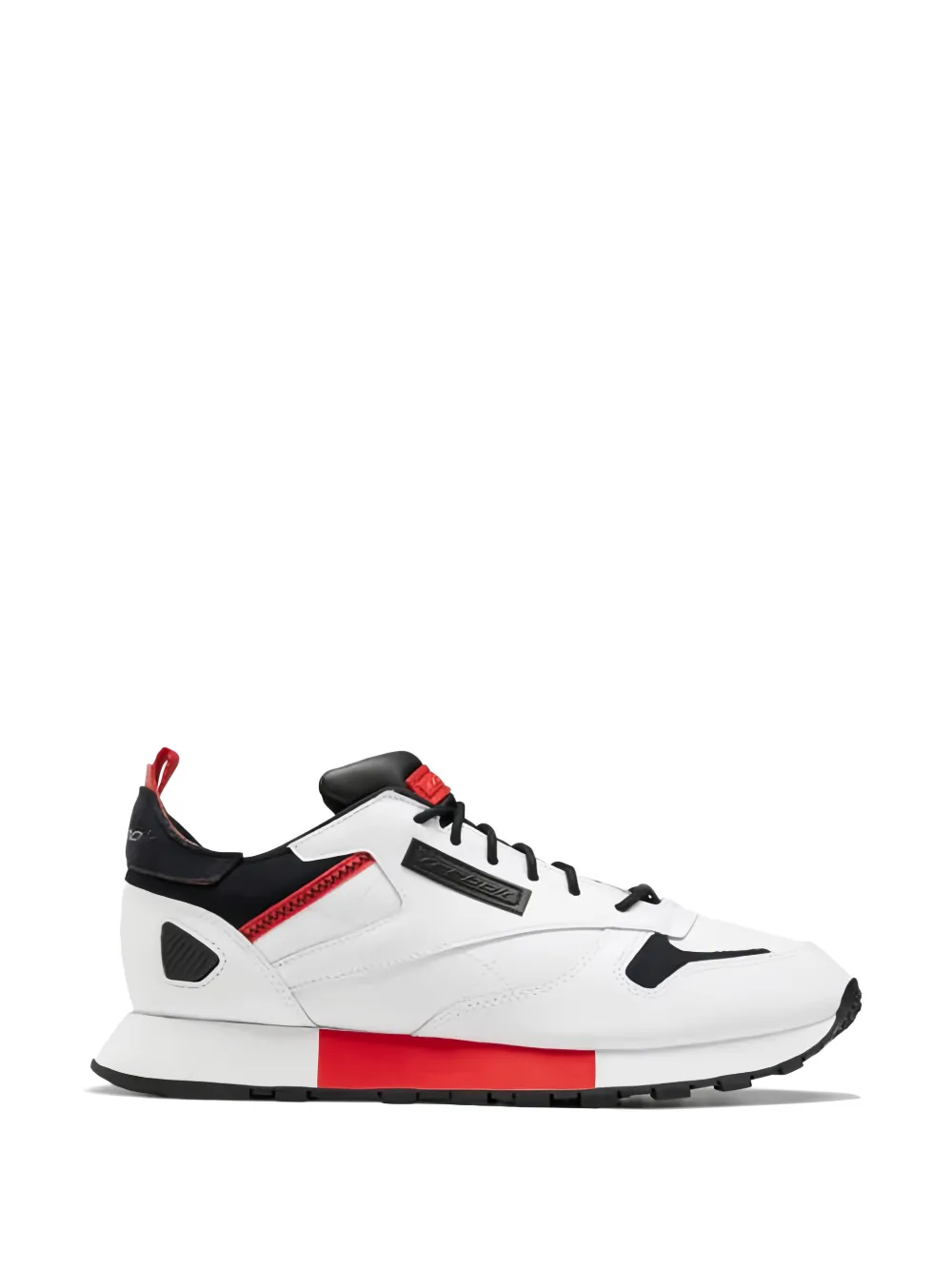Reebok Sneakers Cl Reedux "White/Red /Black" - Bianco
