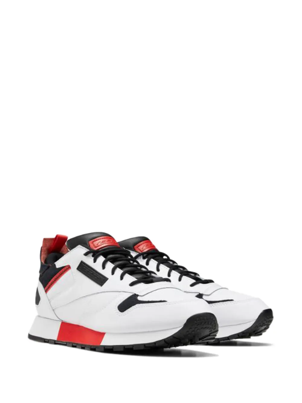 Reebok CL Reedux "White Red Black" sneakers Wit