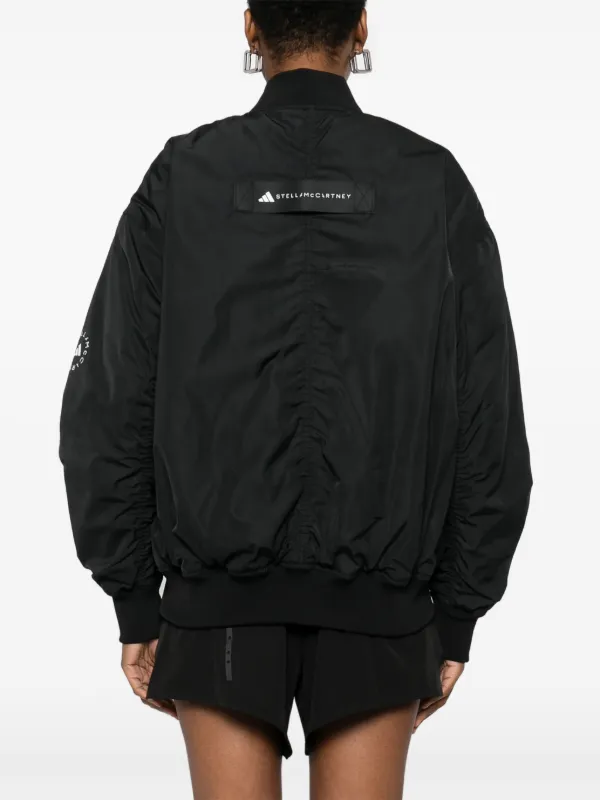 【adidas by Stella McCartney】 True Nature bomber jacket Adidas By Stella McCartney True Nature Bomber Jacket | Black