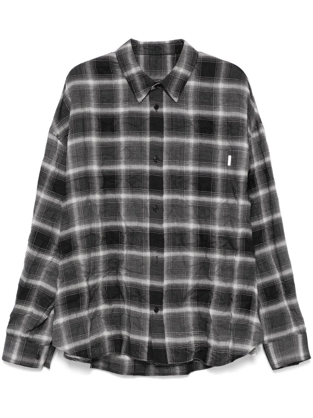 check-pattern shirt