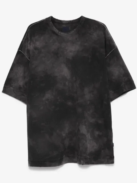 Juun.J playera con efecto teñido