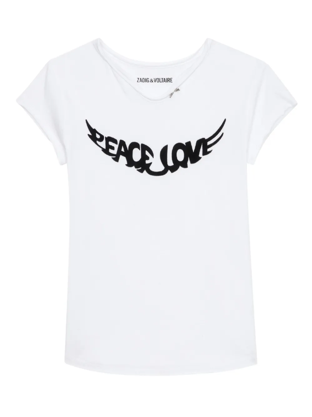 Zadig&Voltaire Boxo winged-graphic T-shirt | White | Image 1