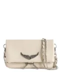 Zadig&Voltaire Swing Your Wings Rock Nano clutch bag - Neutrals