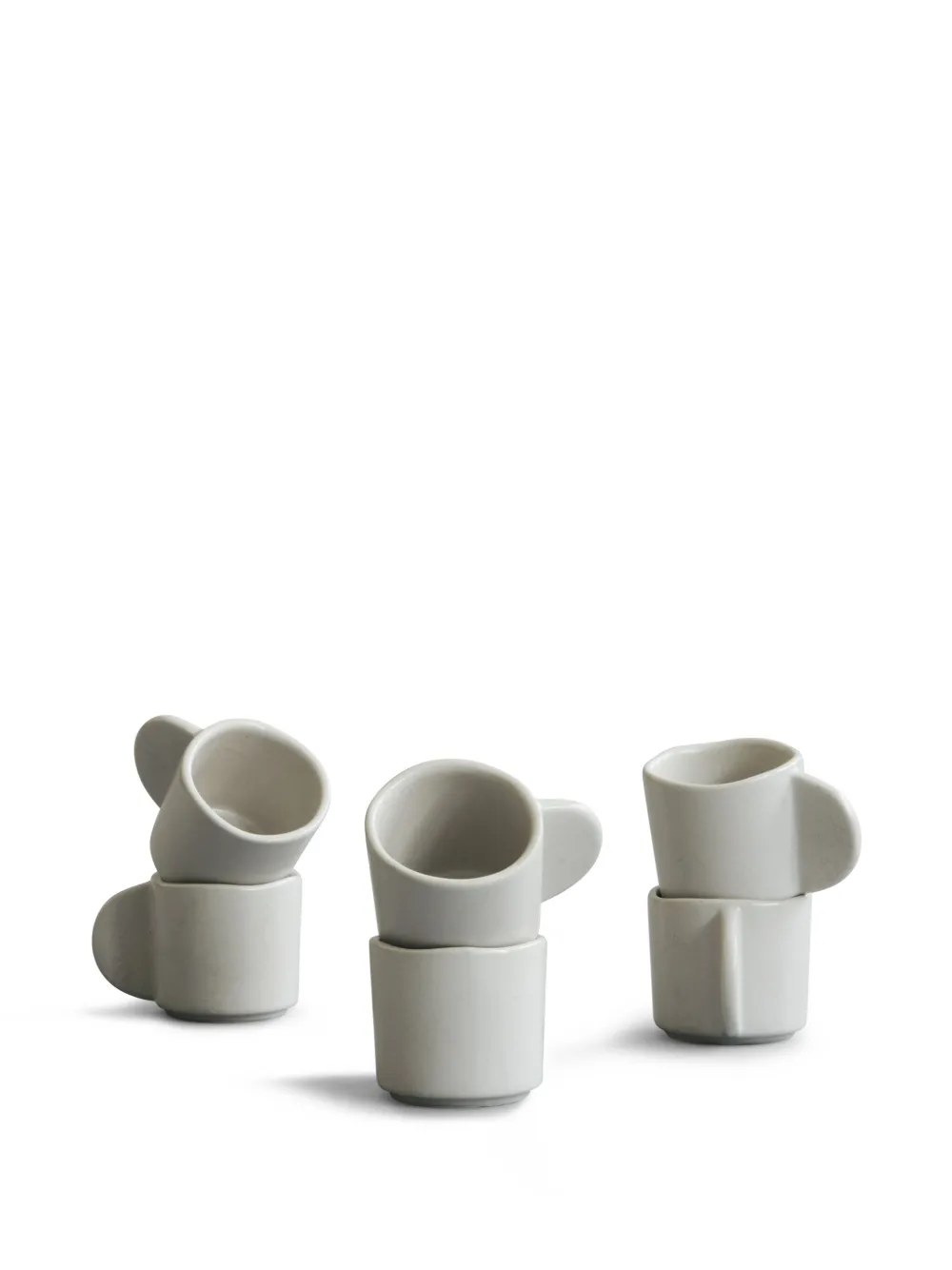 101 Copenhagen Native Coffee Cup Set (6-person Setting) In Neutrals