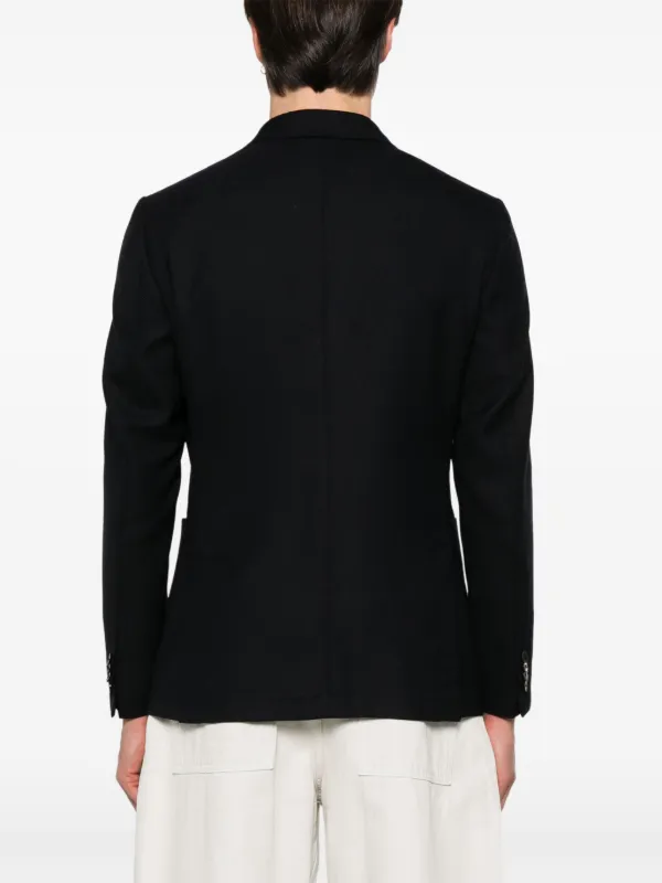 Zegna ウール ジャケット | ブルー | FARFETCH JP