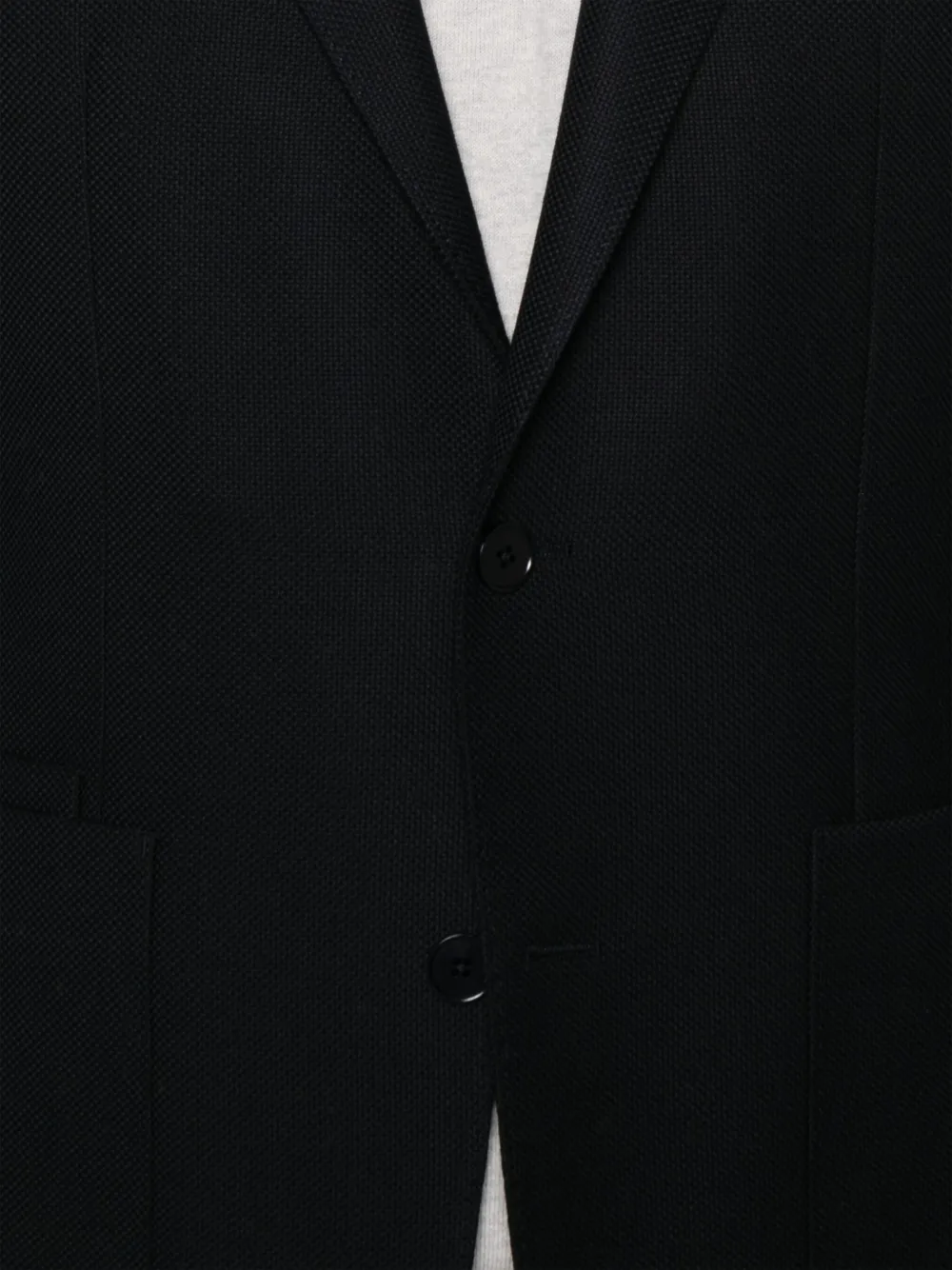 Zegna Wollen blazer Blauw