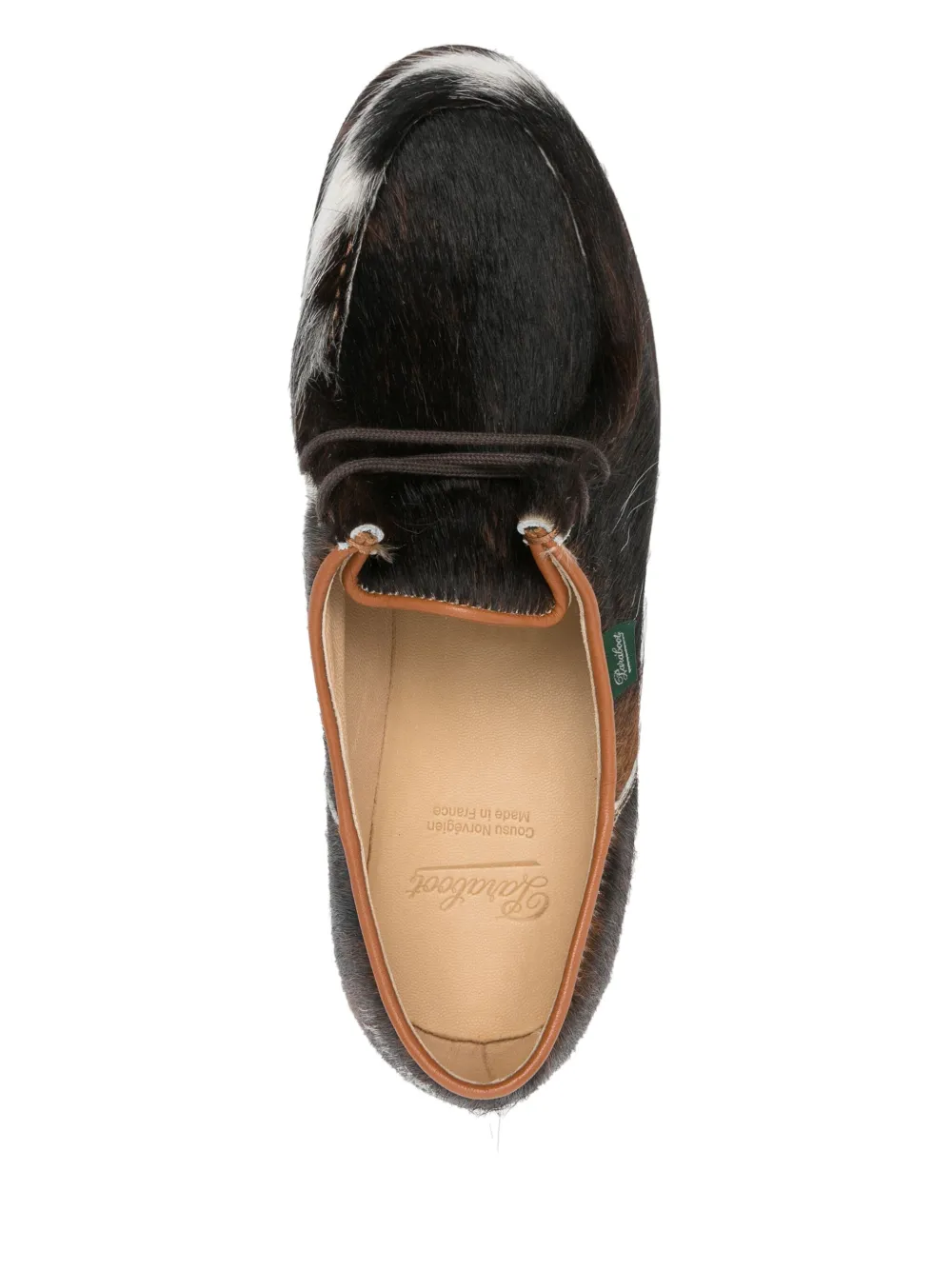 Paraboot Michael derby schoenen Bruin