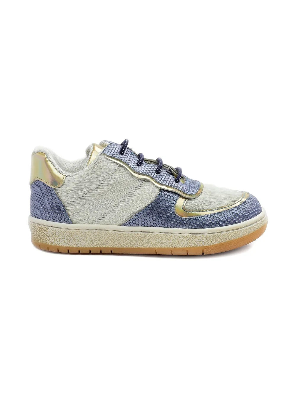 Pèpè Spicy panelled sneakers - Wit