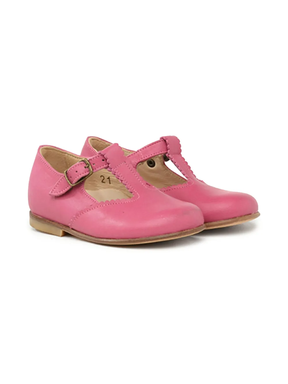 Pèpè leather ballerina shoes Pink