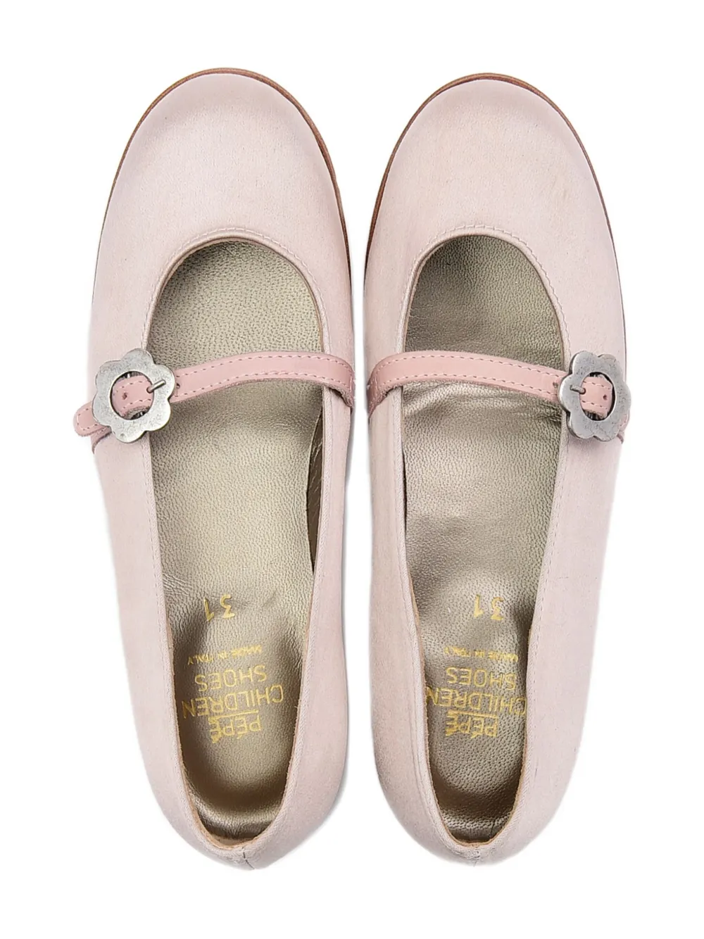 Pèpè Amanda flower-adorned ballet flats Pink
