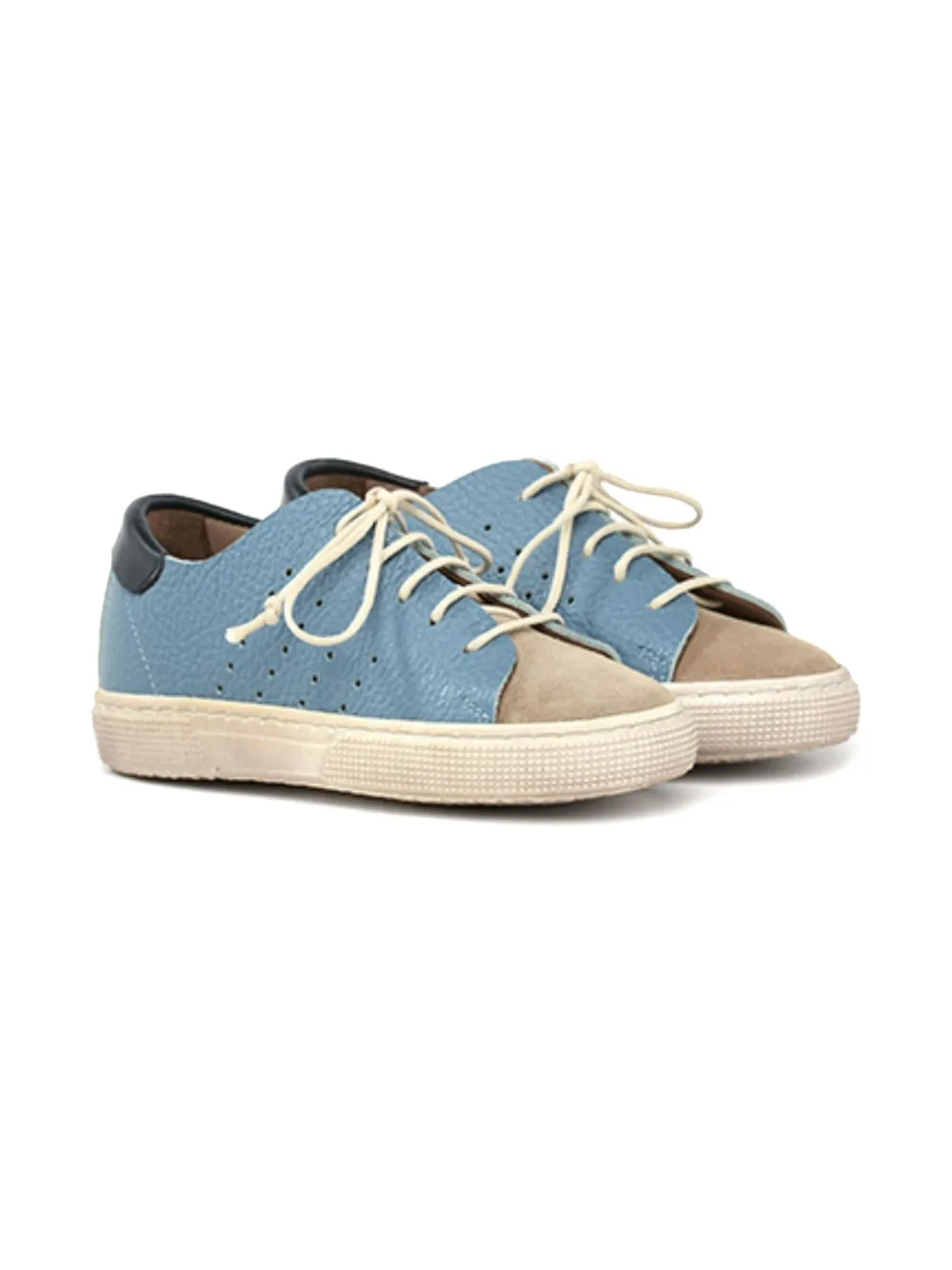 Pèpè leather sneakers Blue