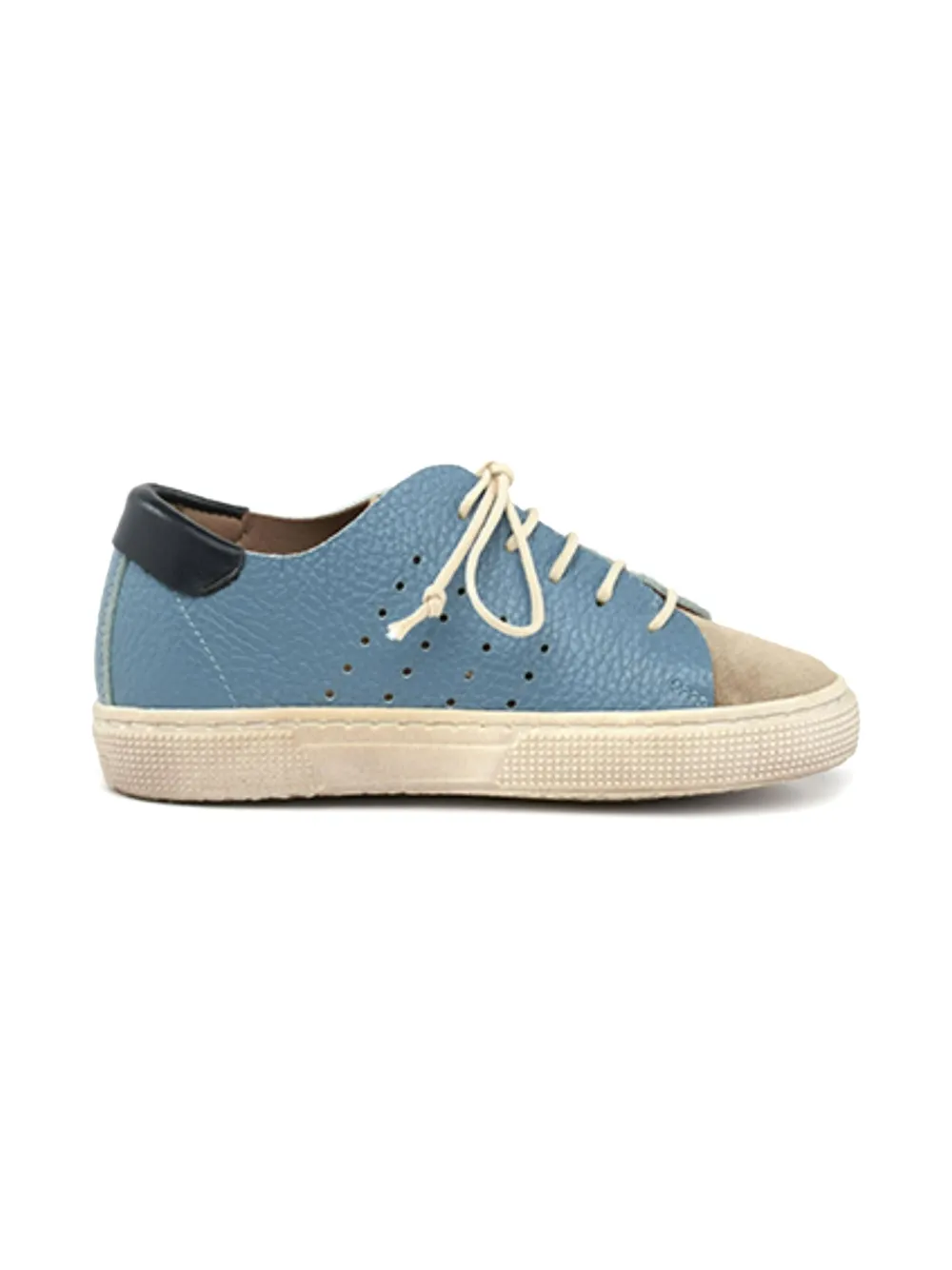 Pèpè leather sneakers - Blauw