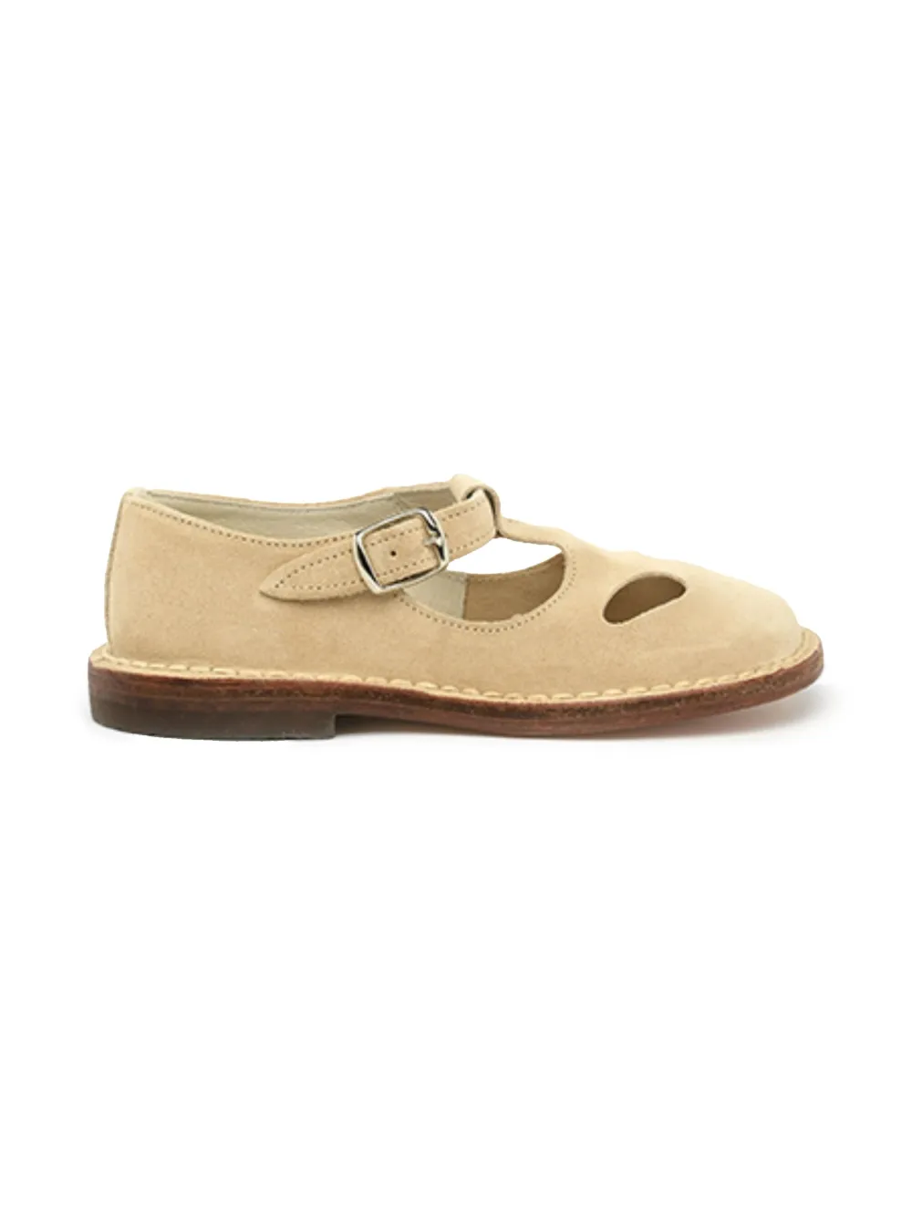 Pèpè leather loafers - Beige