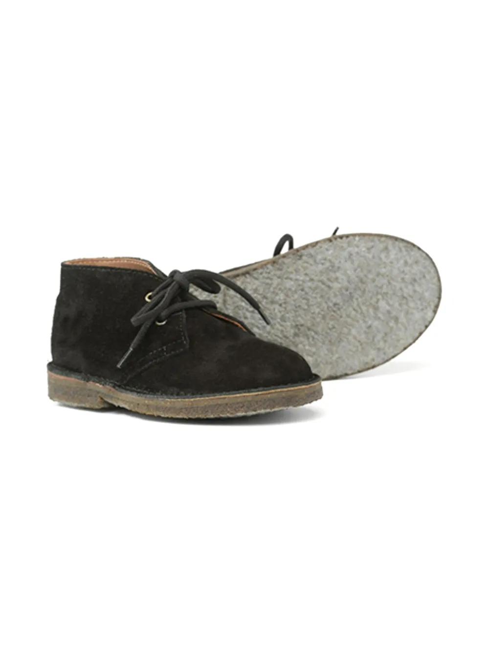 Pèpè suede ankle boots Black