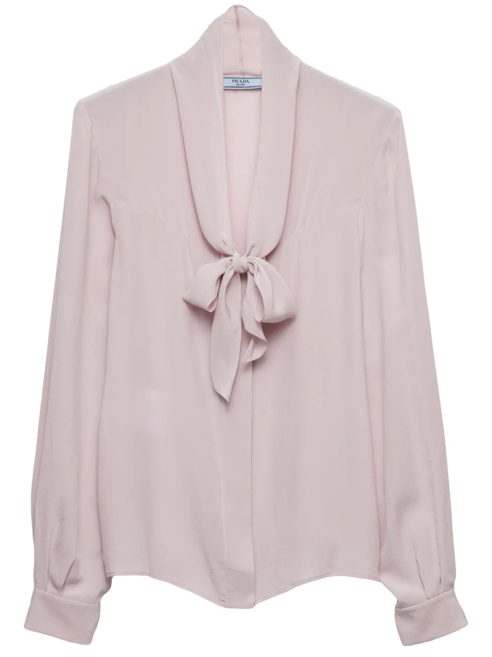 Prada Marocain blouse | Purple | Image 1