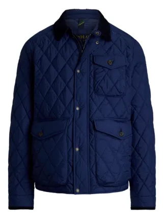 Polo Ralph Lauren キルティング ジャケット | ブルー | FARFETCH JP