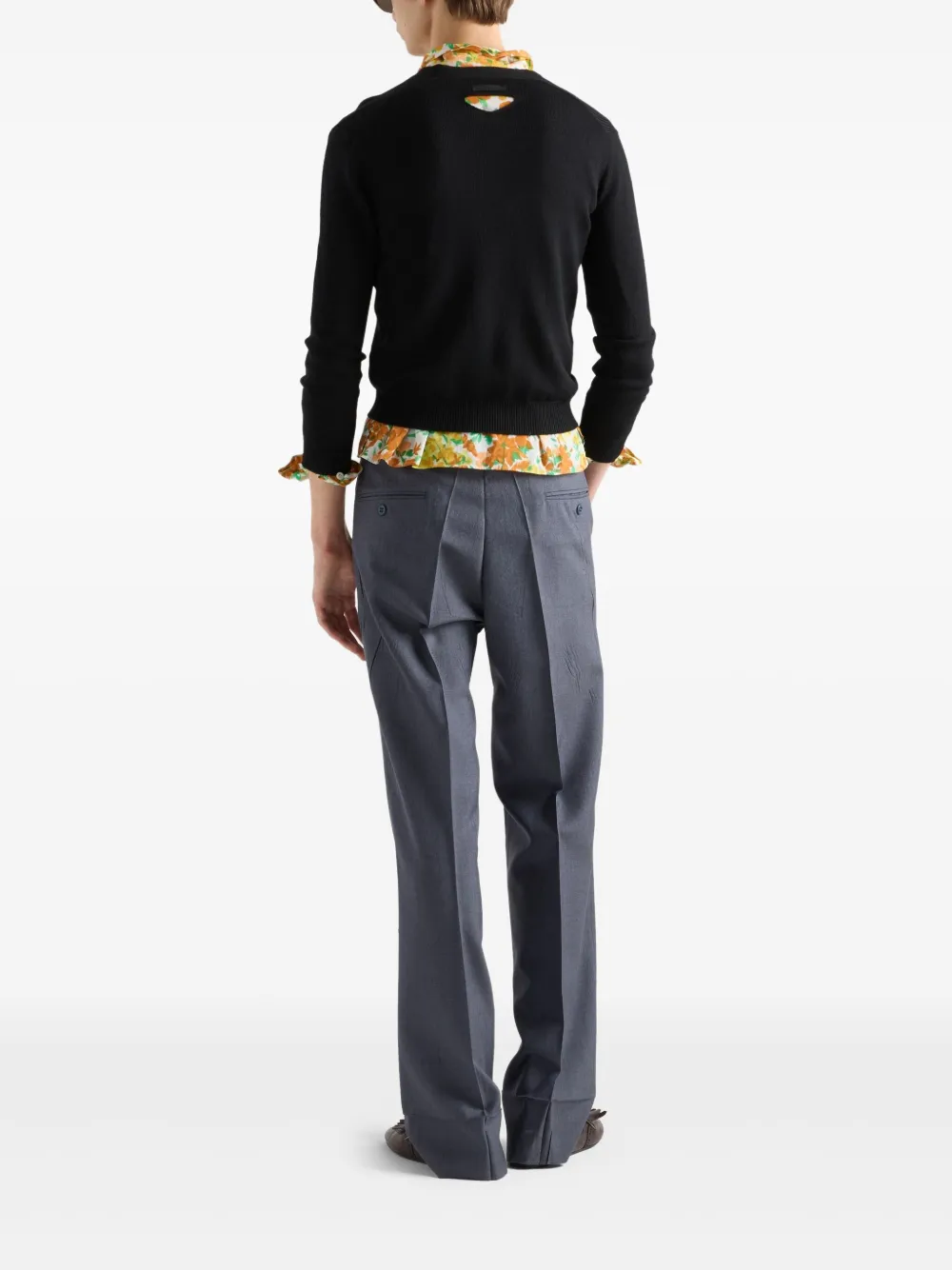 Prada Wollen vest Zwart