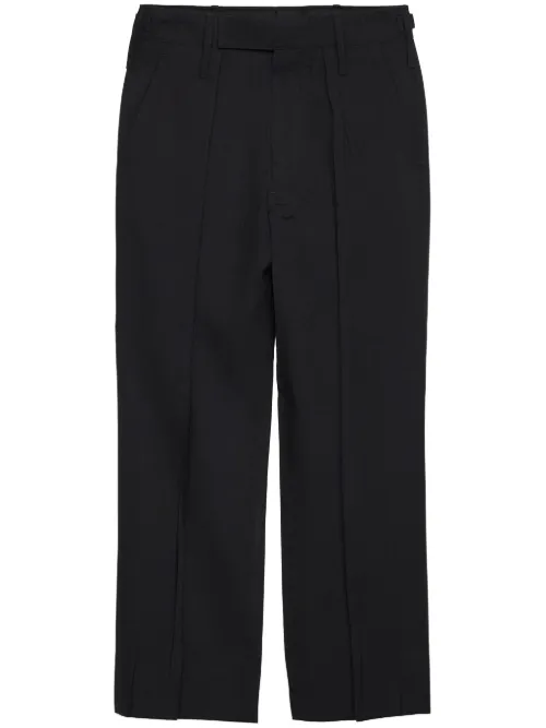 Pantalon en mohair mélangé - Prada - Modalova