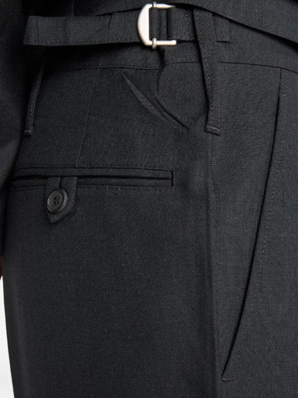 Prada モヘアシルク パンツ | ブラック | FARFETCH JP