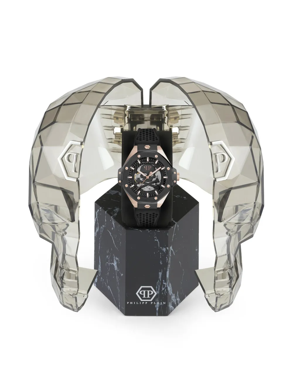 Philipp Plein Plein $keleton Royal Watch, 46mm In Black