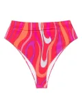 PUCCI Marmo bikini bottoms - Red